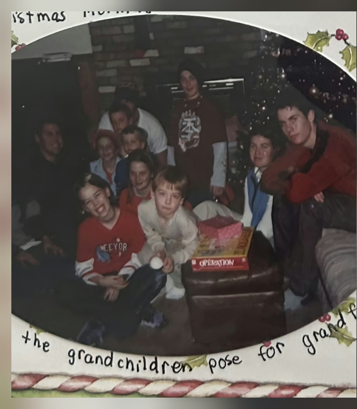 Grandchildren at Christmas