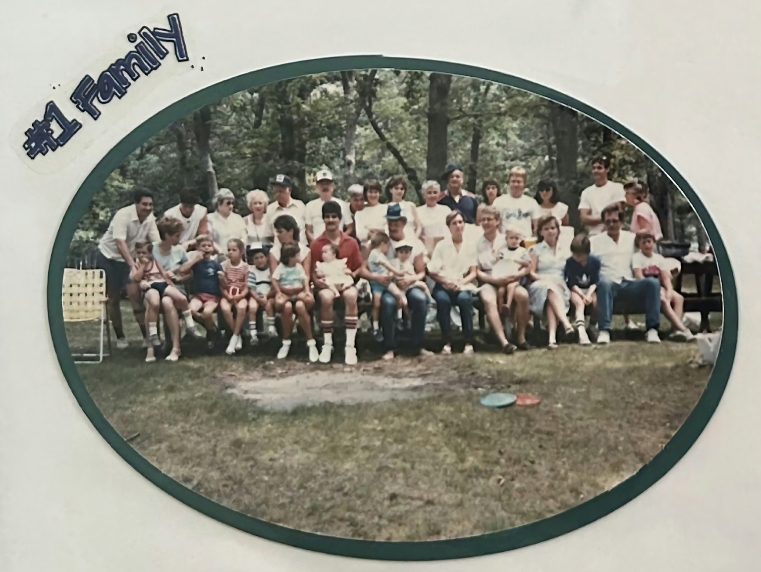 Large Davies family reunion group