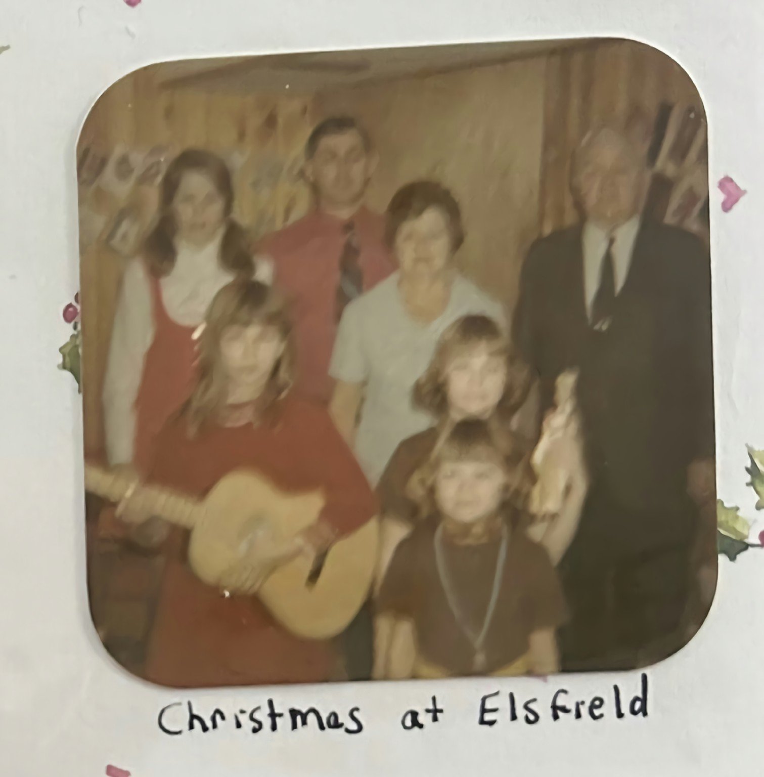 Early Davies family Christmas at Elsfield