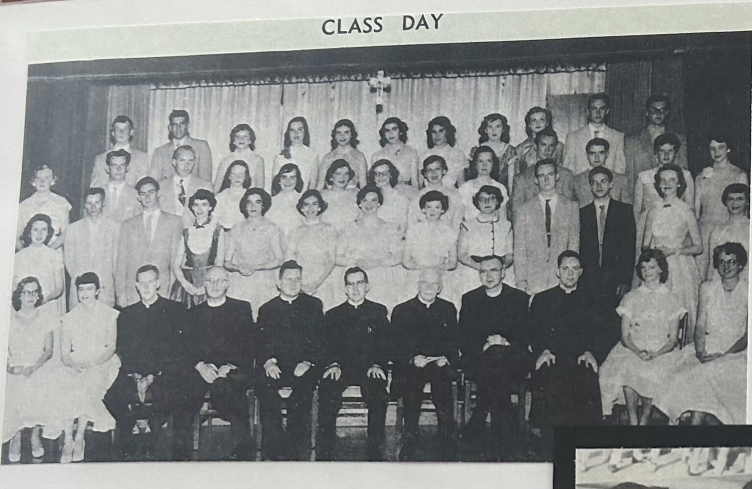 St. Patrick's High School Class Day group photograph