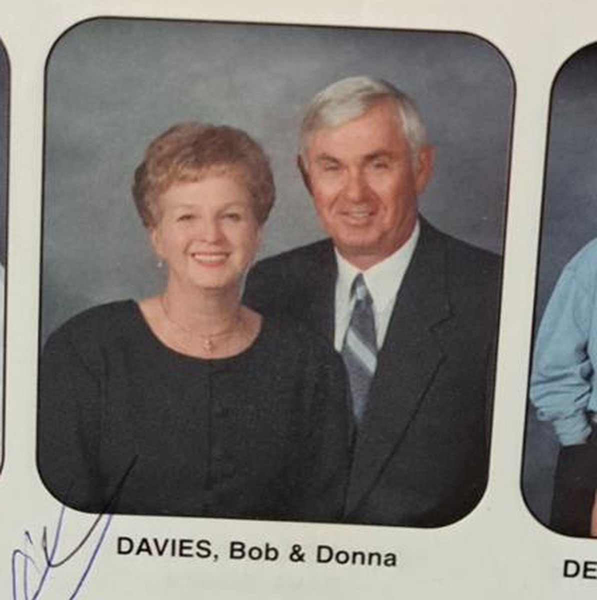 Family or parish photograph from 1999