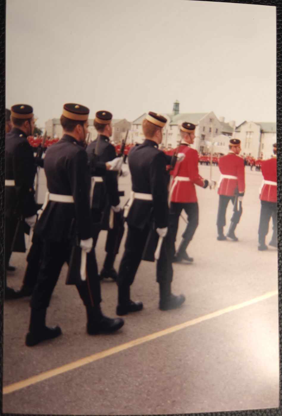 Cadets Marching - Brian included