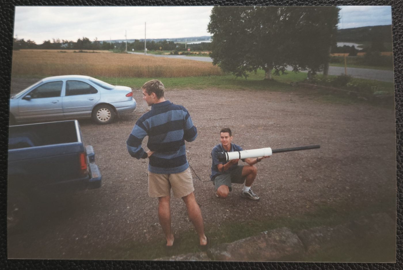 Brian and Gion and the POTATO GUN