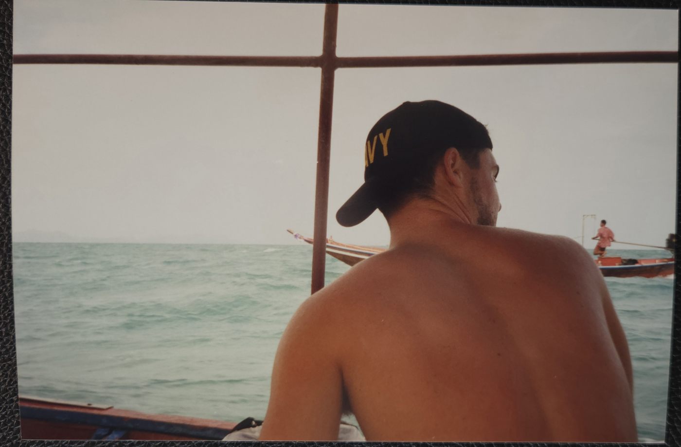 Me on a boat in Thailand